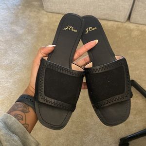 J Crew slide sandal